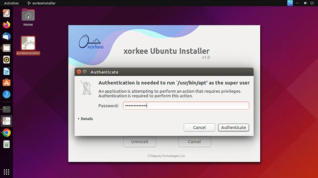 xorkee installer ubuntu